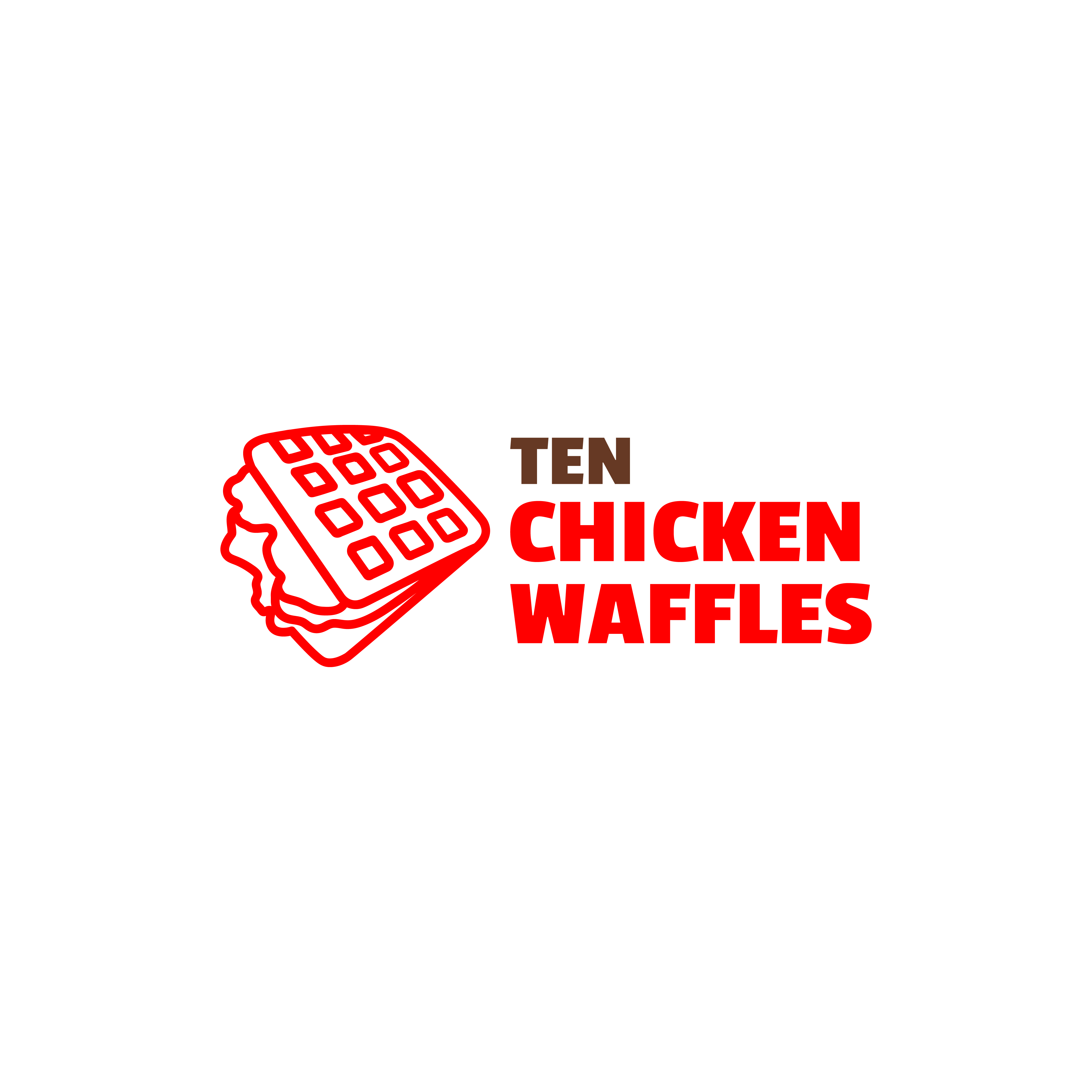 Chicken waffle sencillo