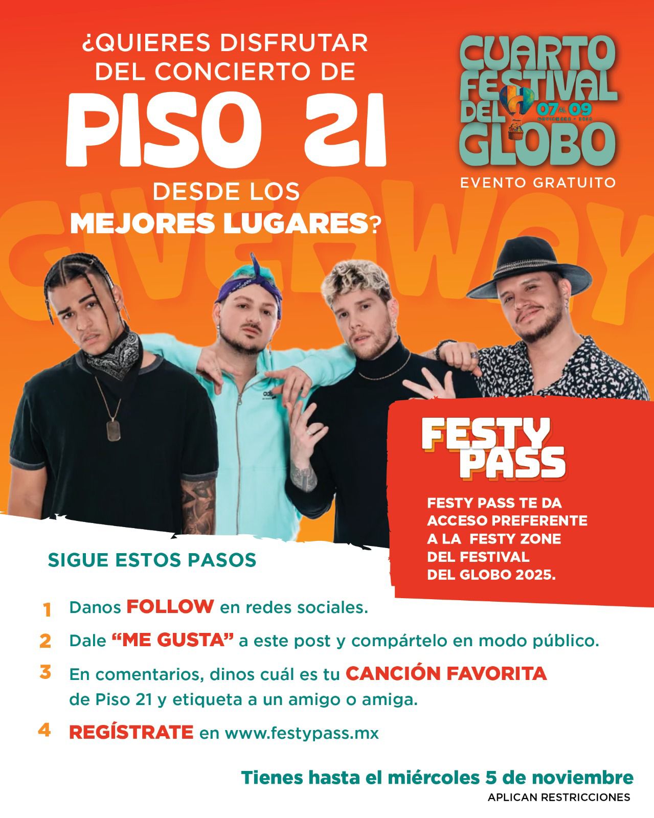 Piso 21 Festival del Globo